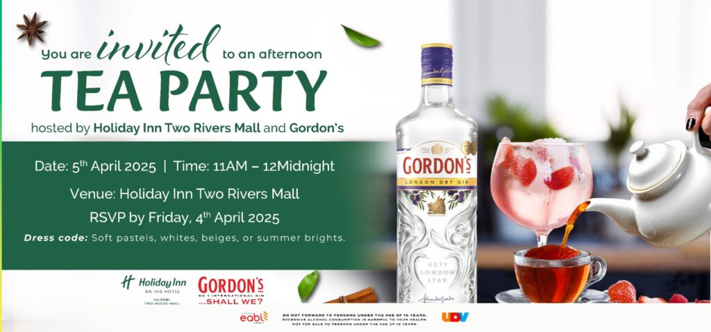 Gordon’s to Host an Exclusive Afternoon High Tea Soiree at Holiday Inn Two Rivers