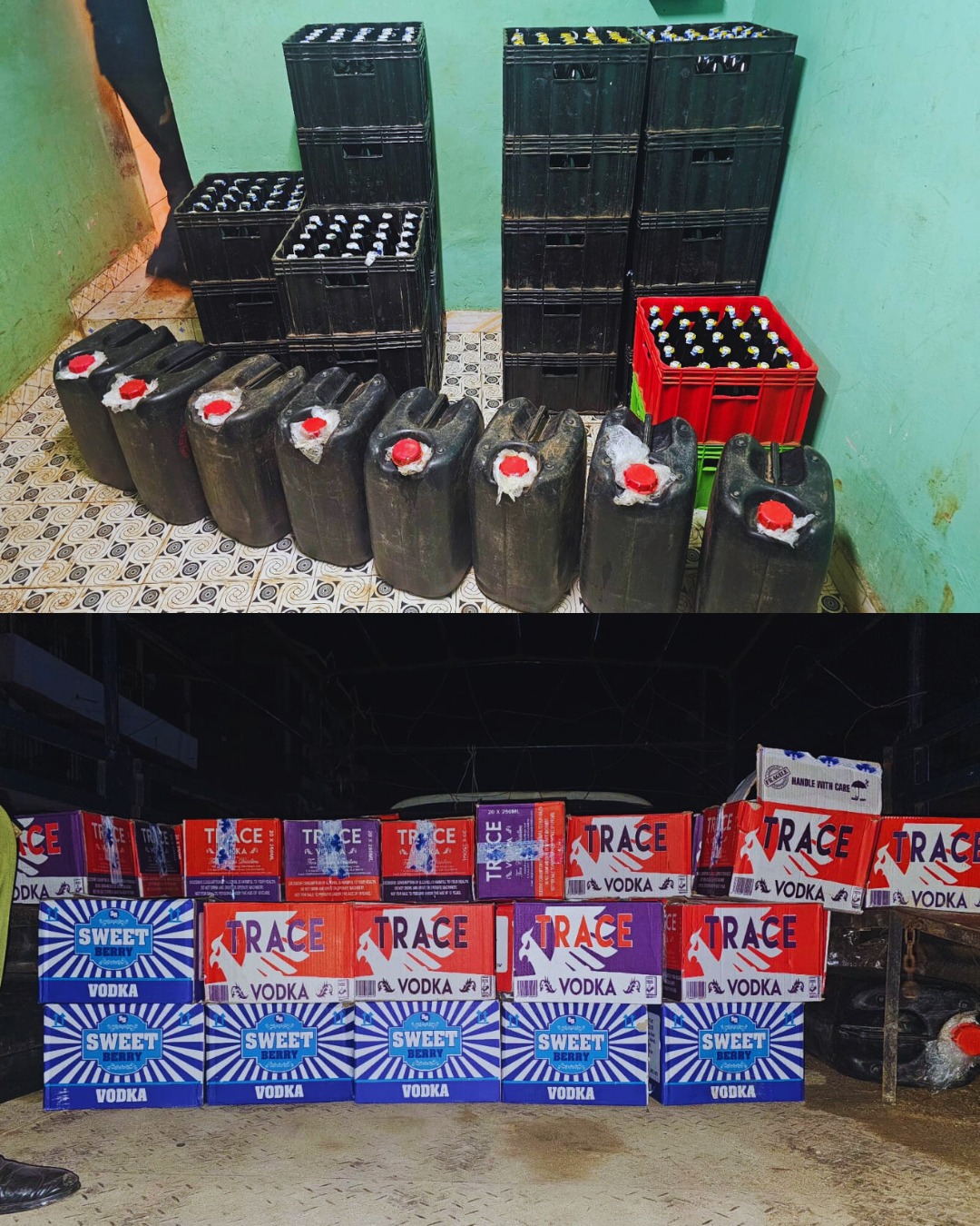 NACADA Nabs Sh17.5 Million Worth of Counterfeit Alcohol In Nyeri