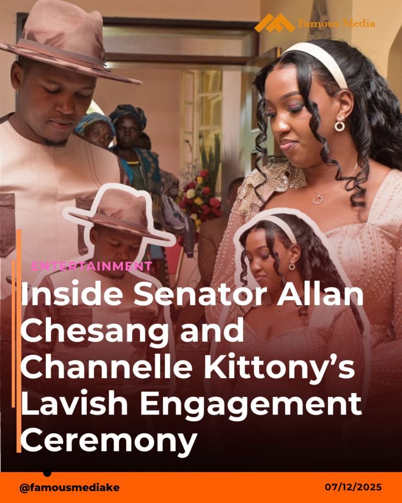 Inside Senator Allan Chesang and Chanelle Kittony’s Lavish Engagement Ceremony