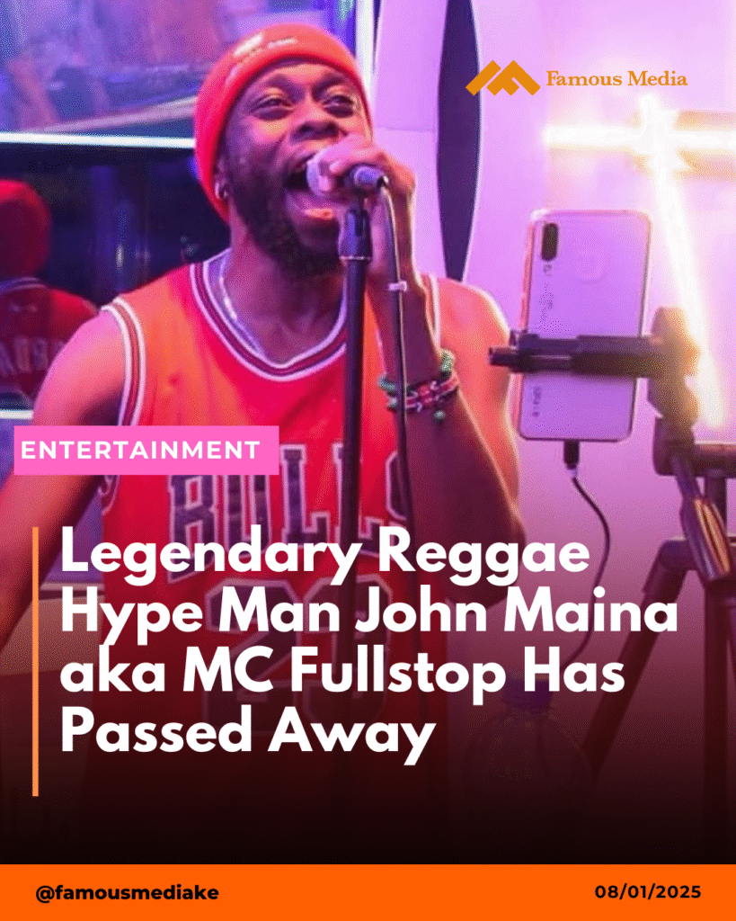Legendary Hype Man MC Fullstop Passes Away After Long Battle with TB