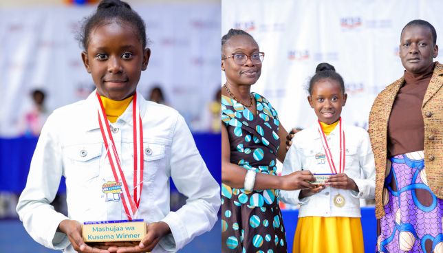 Kibera pupil reads 1178 books in three months to win coveted award