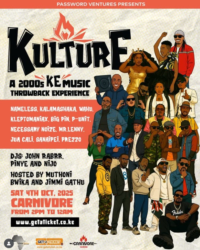 KulturE: A Nostalgic Return to Kenya’s 2000s Music Era at Carnivore