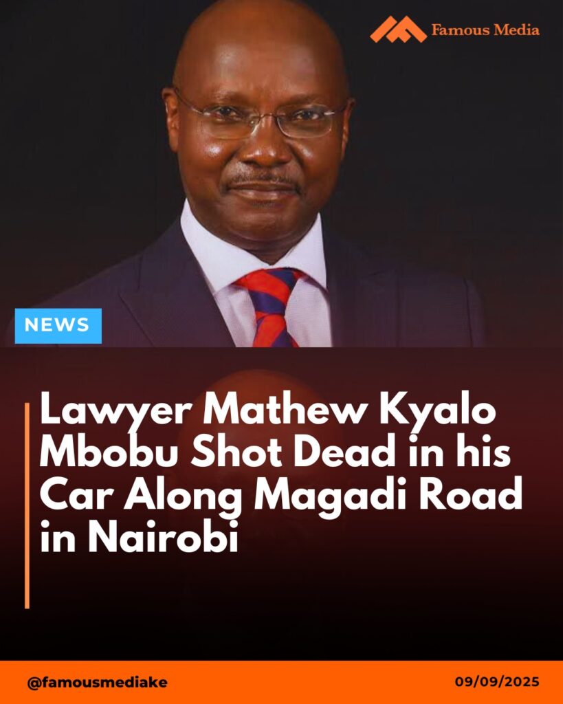 Lawyer Mathew Kyalo Mbobu Shot Dead in His Car Along Magadi Road, Nairobi