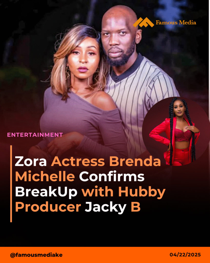 Citizen TV Actress Brenda Michelle Confirms Breakup with Hubby Producer Jacky B