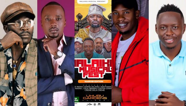 Prince Indah to Emma Jalamo: List of musicians performing at Malaika Musical Fest 4th Edition