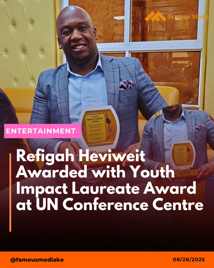 Refigah Heviweit Makes History with Youth Impact Laureate Award at the UN