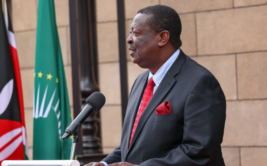 Prime CS Musalia Mudavadi leaves for Tokyo