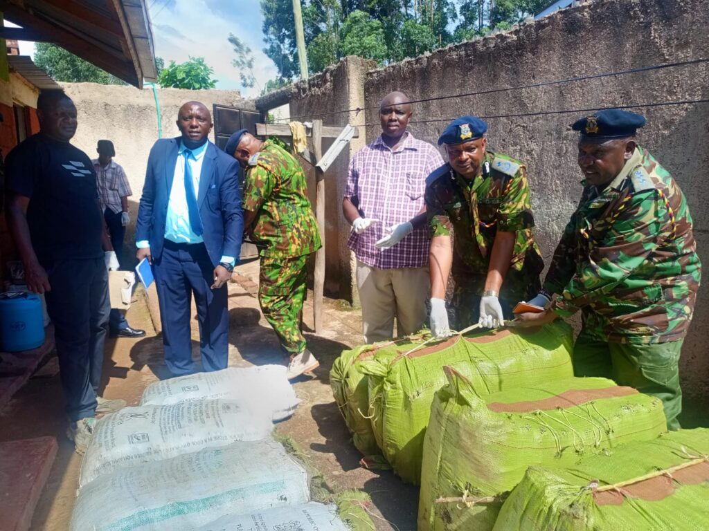 NACADA leads major Narcotics Crackdown in Kisii County, 3 Arrested