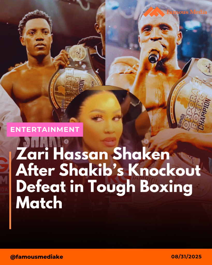 Zari Hassan Left in Shock as Husband Shakib Is Knocked Out in Celebrity Boxing Match