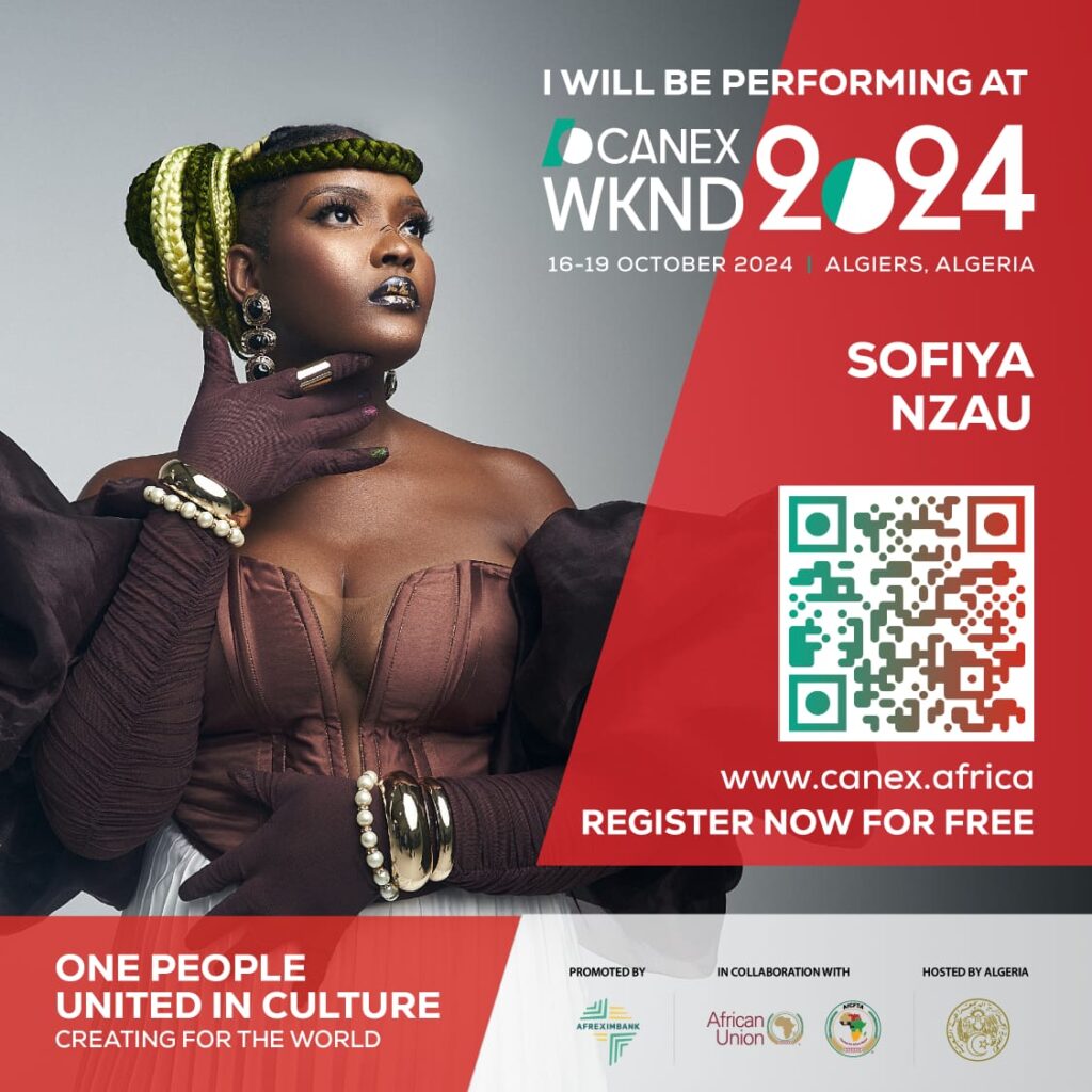 Sofiya Nzau to perform at prestigious CANEX WKND in Algeria