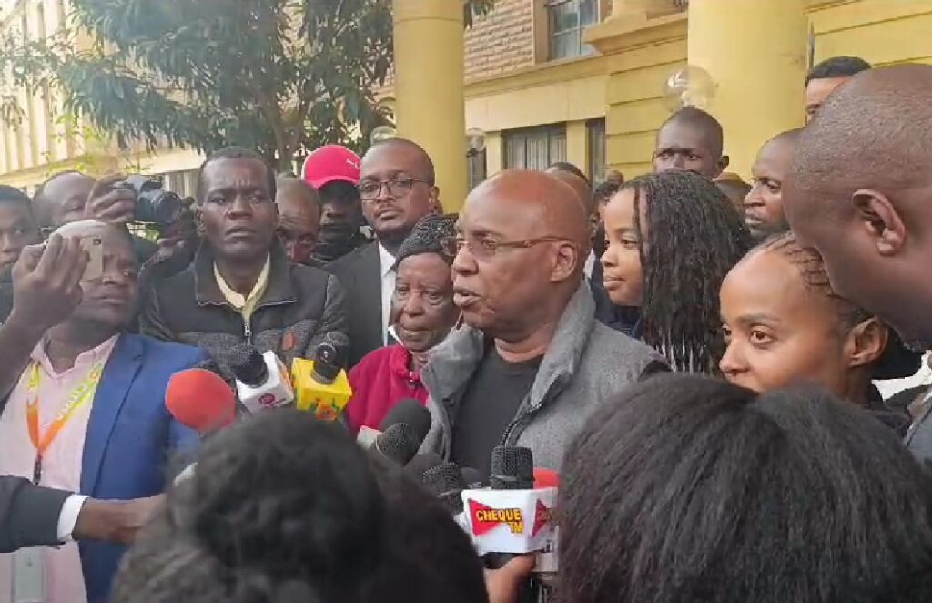 I am coming for you! Wanjigi’s message to Ruto after release on bail