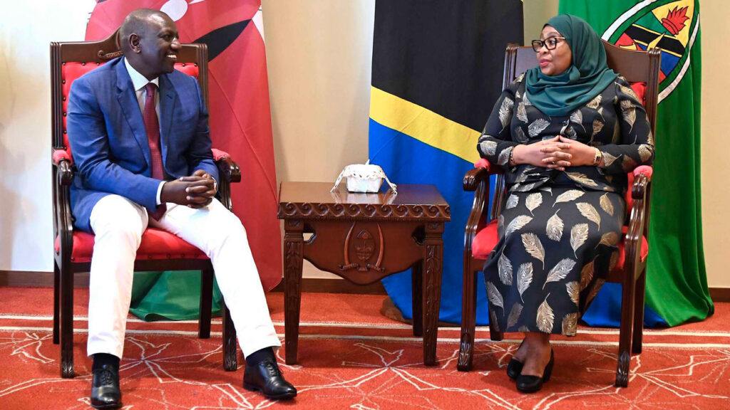 President Ruto Congratulates Samia Suluhu on Re-election, Calls for Peace in Tanzania
