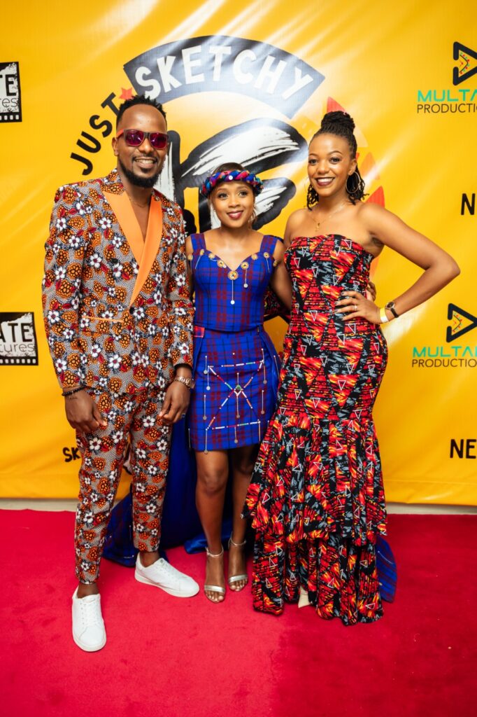 Celebrities who graced the premiere of Sketchy Africans at Prestige Cinema