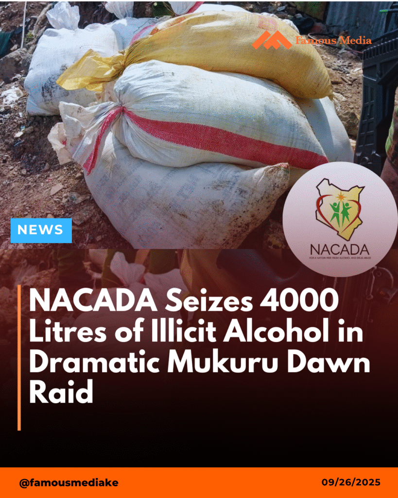 War on Drugs: Multi-Agency Team Cracks Down on Mukuru Chang’aa Network