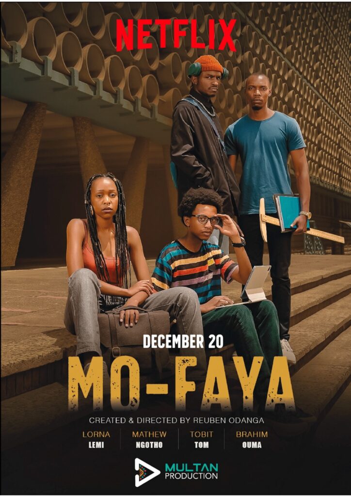 Reuben Odanga recruits Mwakideu, Lung’aho for new Netflix series ‘Mo-Faya’
