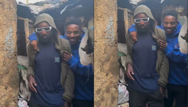Eric Omondi comes to the rescue of his former manager living on the streets